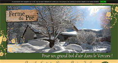 Desktop Screenshot of ferme-du-pre.com